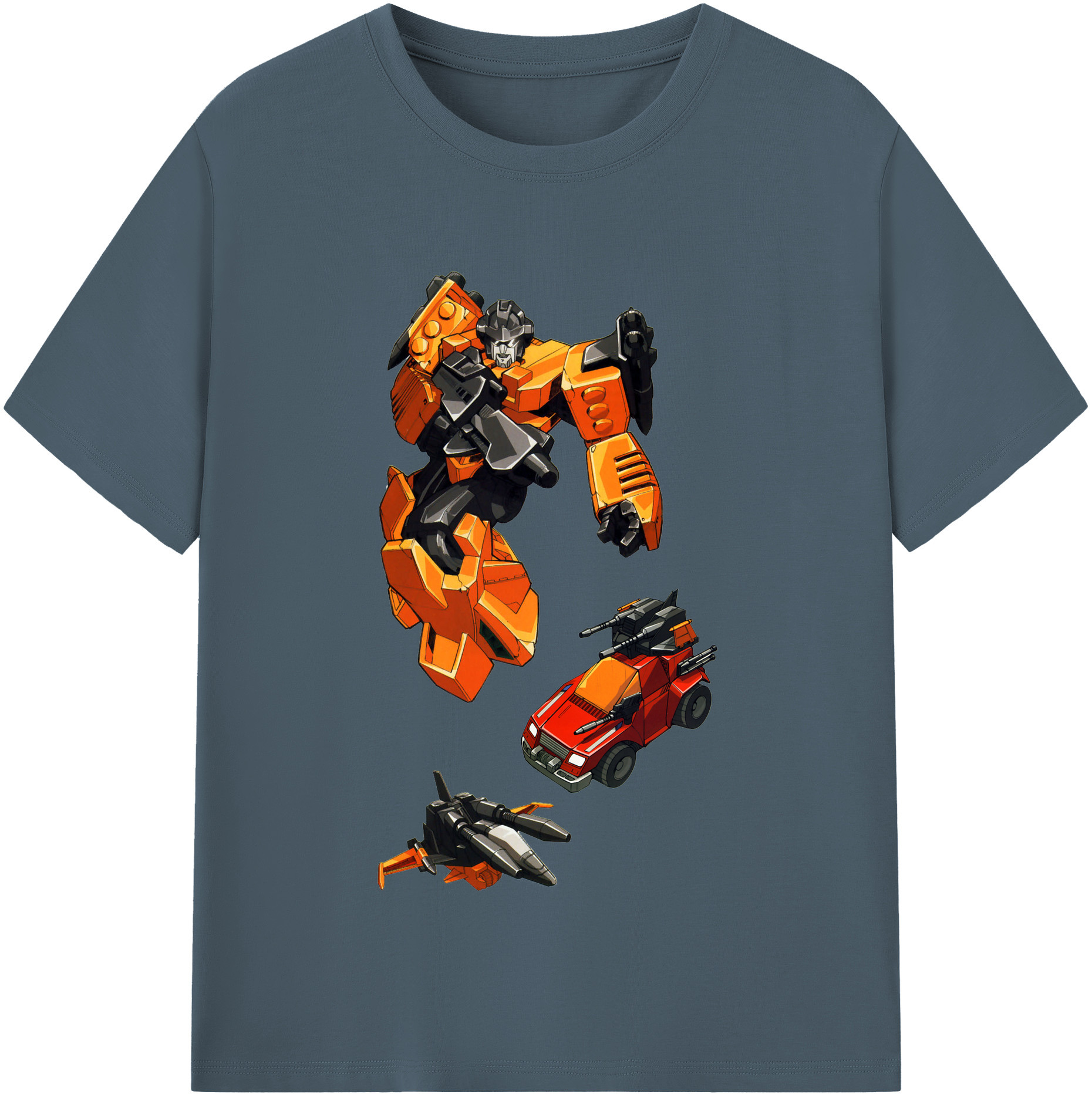 （画像用）  綿100％半袖Tシャツ（フロントプリント）